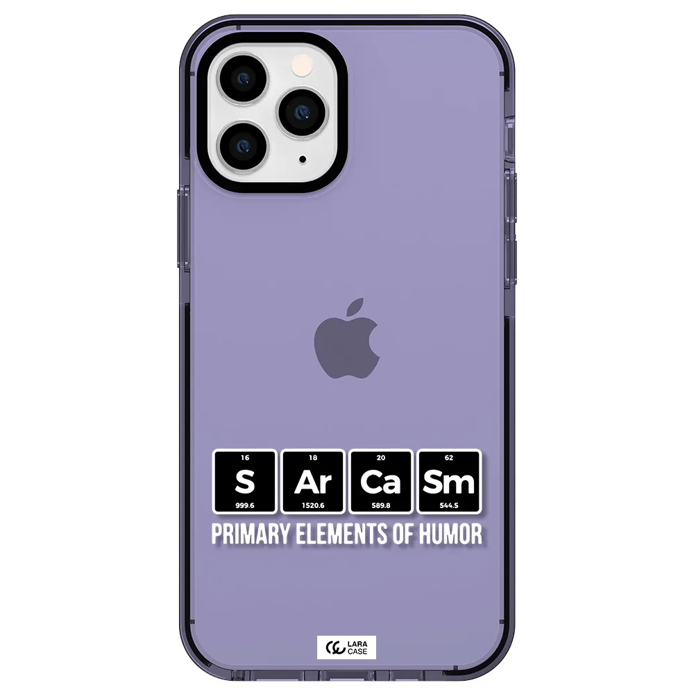 a group of black square letters with white text Apple iPhone 11 pro max impact Lilac Case