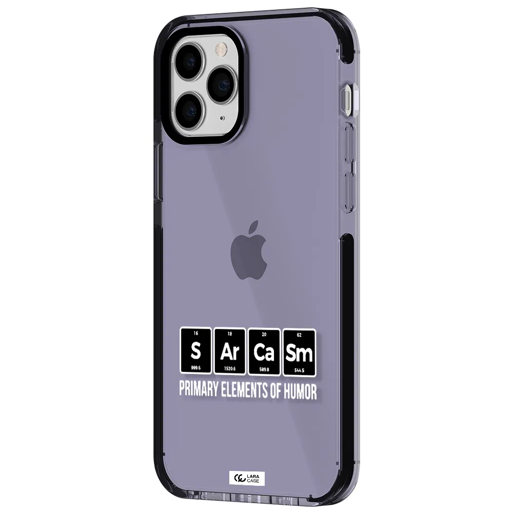 a group of black square letters with white text Apple iPhone 11 pro max impact Lilac Case