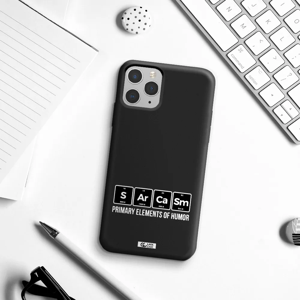 a group of black square letters with white text Apple iPhone 11 pro max Silicone black Case