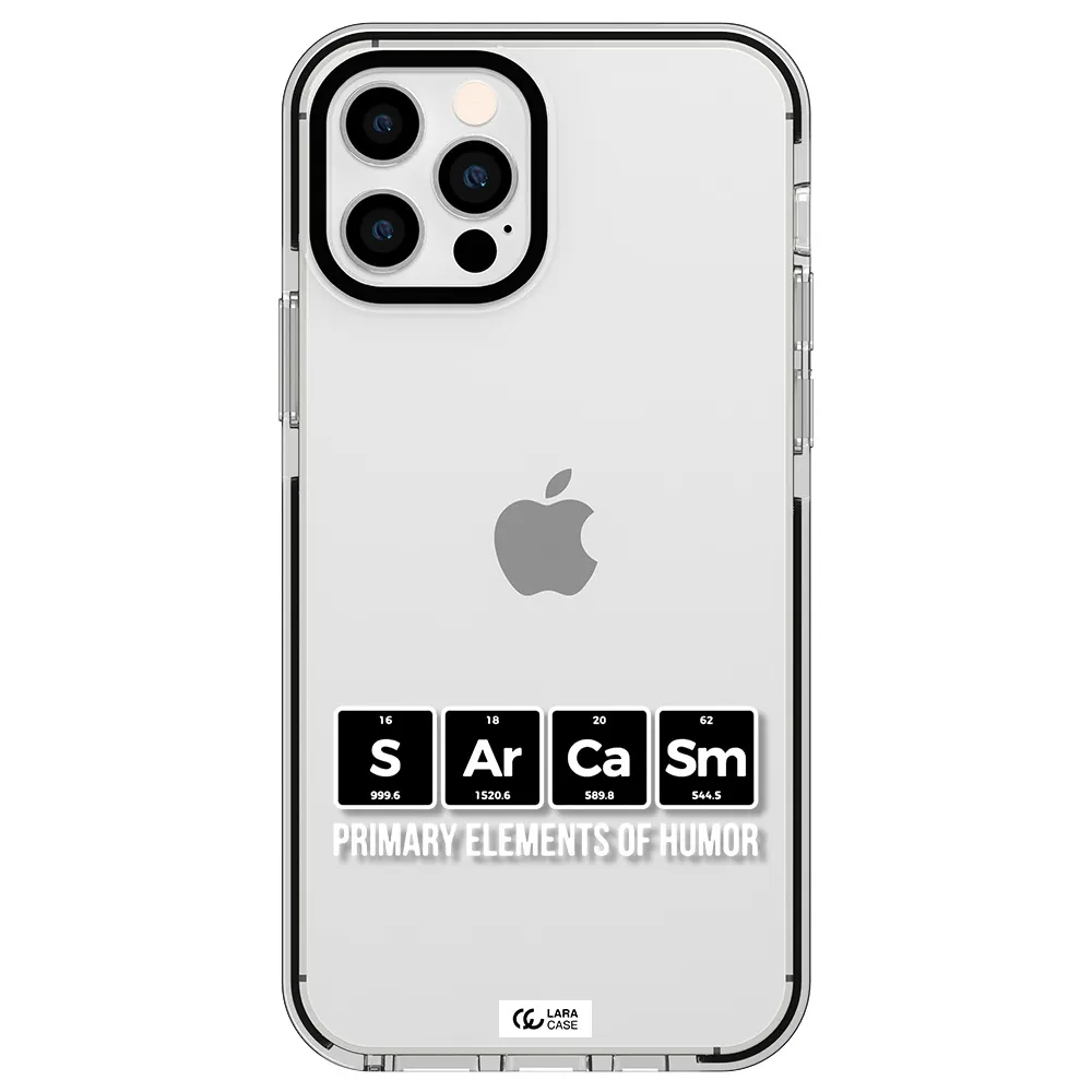 a group of black square letters with white text Apple iPhone 12 pro impact black border Case