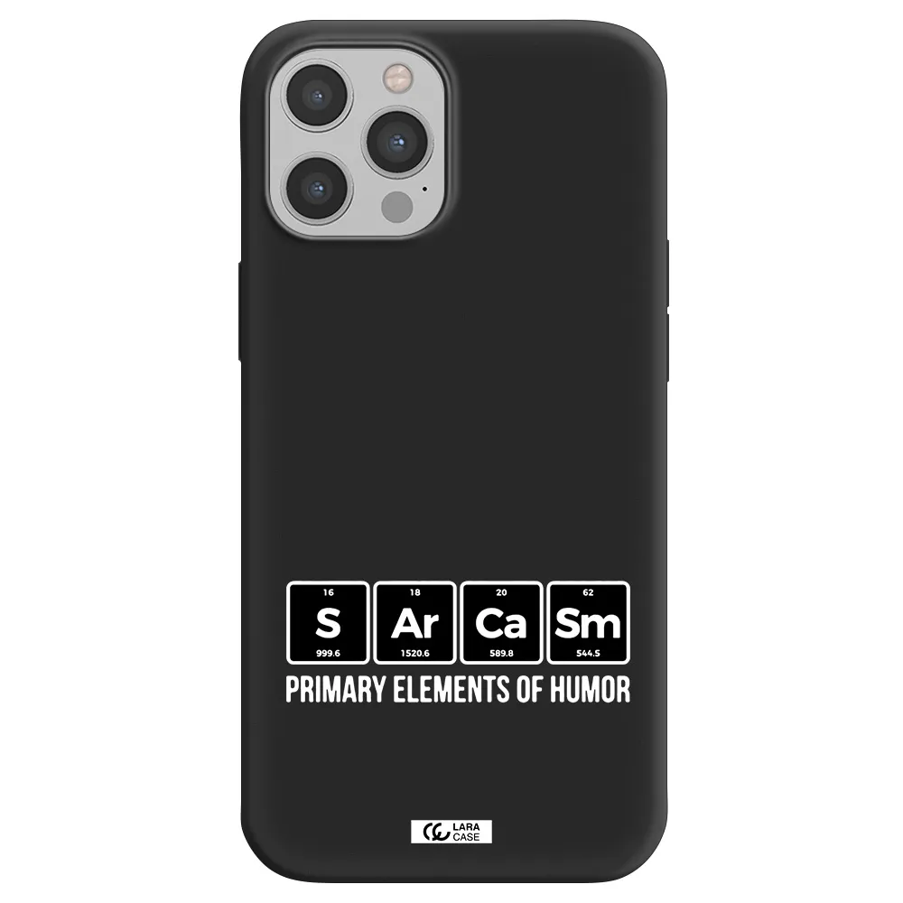 a group of black square letters with white text Apple iPhone 12 pro max Silicone black Case