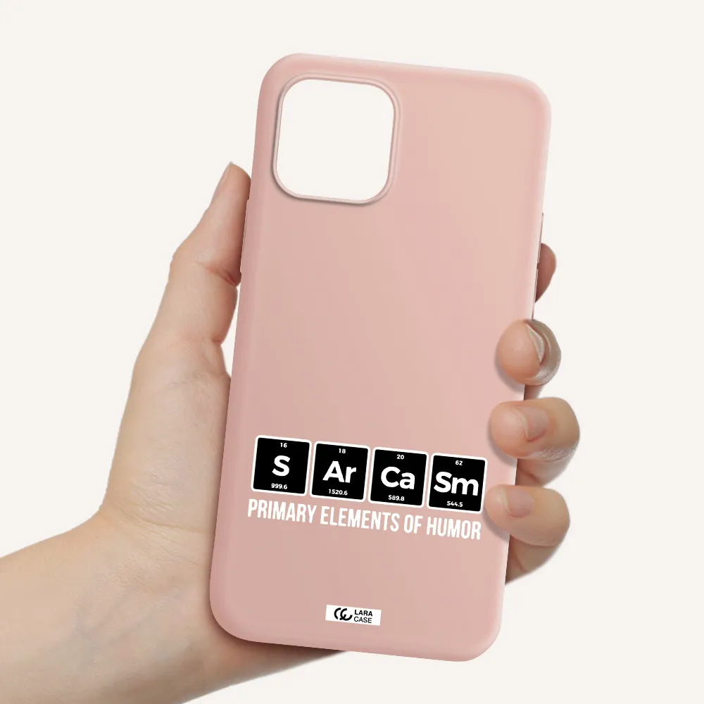 a group of black square letters with white text Apple iPhone 12 Silicone pastel pink Case