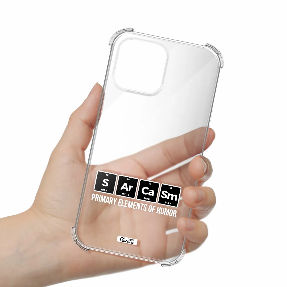 a group of black square letters with white text Apple iPhone 13 Pro Clear PC Case