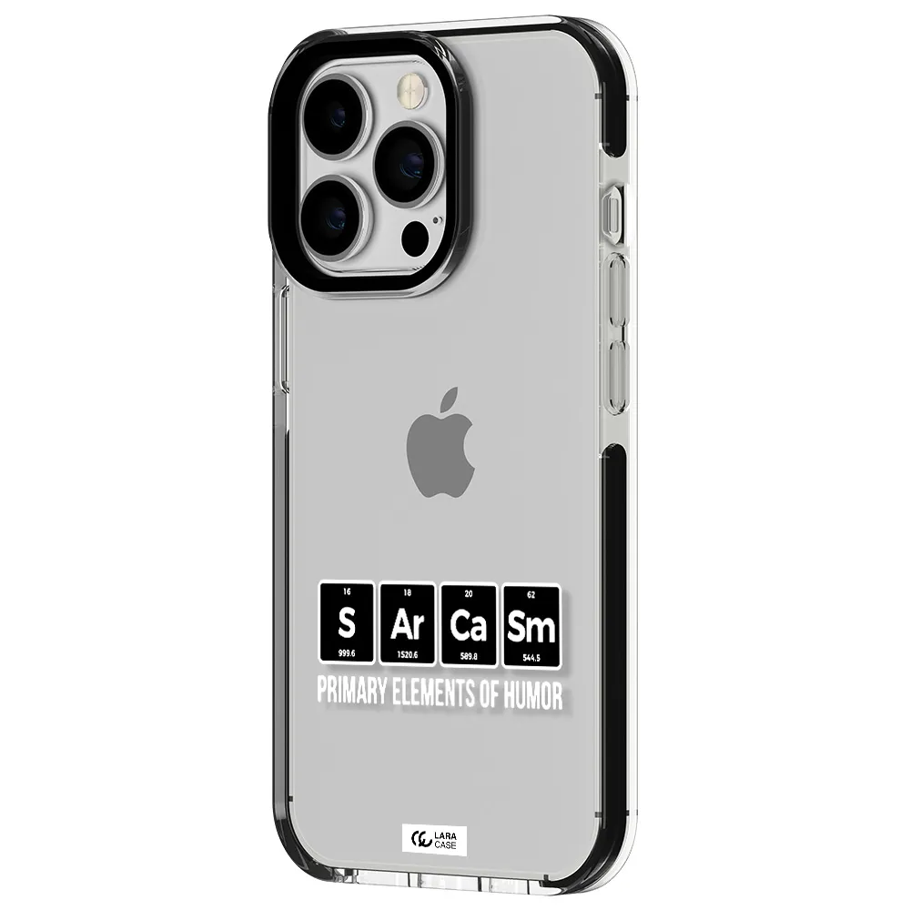 a group of black square letters with white text Apple iPhone 13 Pro impact black border Case