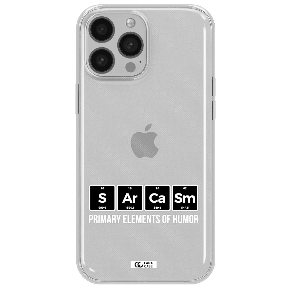 a group of black square letters with white text Apple iPhone 13 Pro Max Clear TPU Case