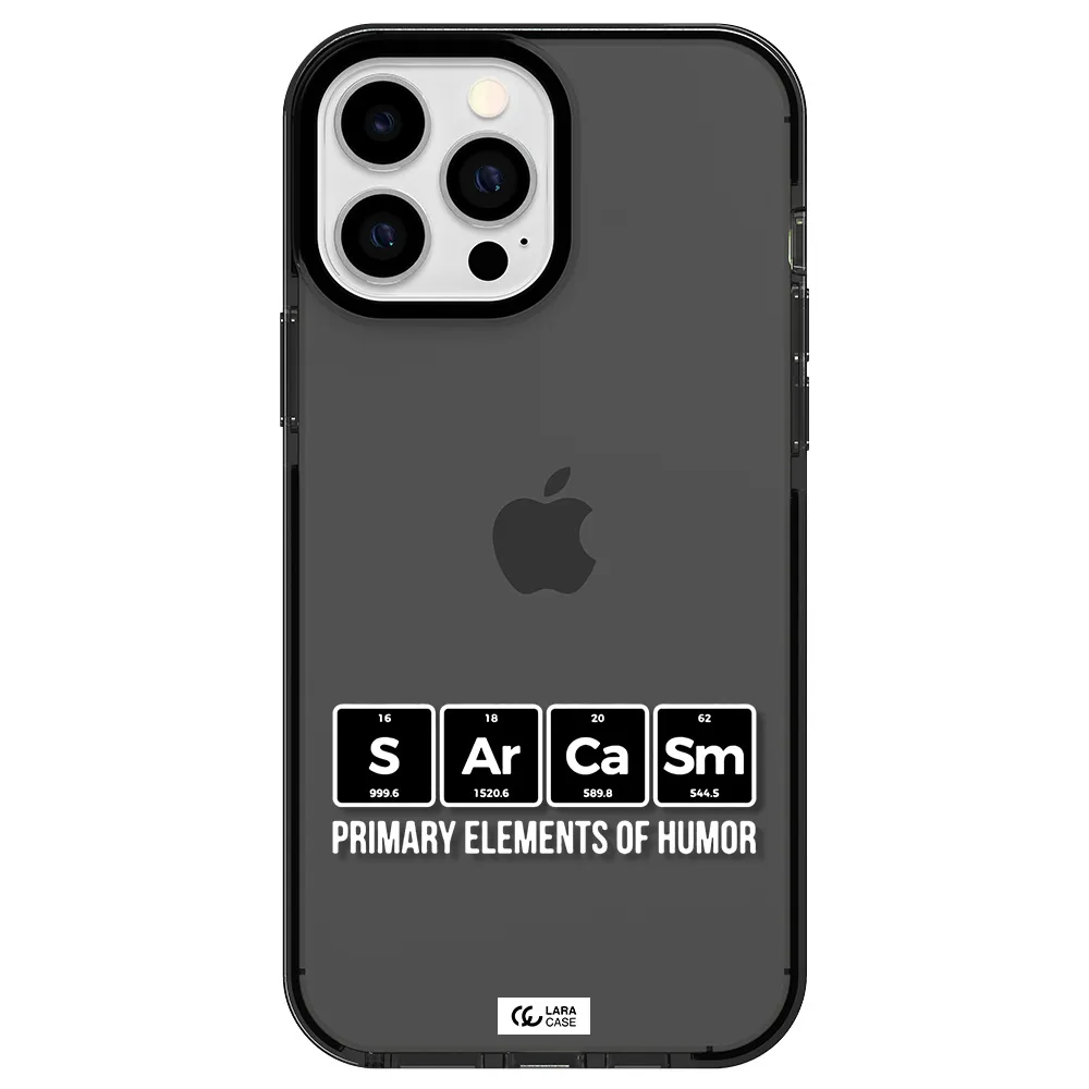 a group of black square letters with white text Apple iPhone 13 Pro Max impact Smoke Black Case