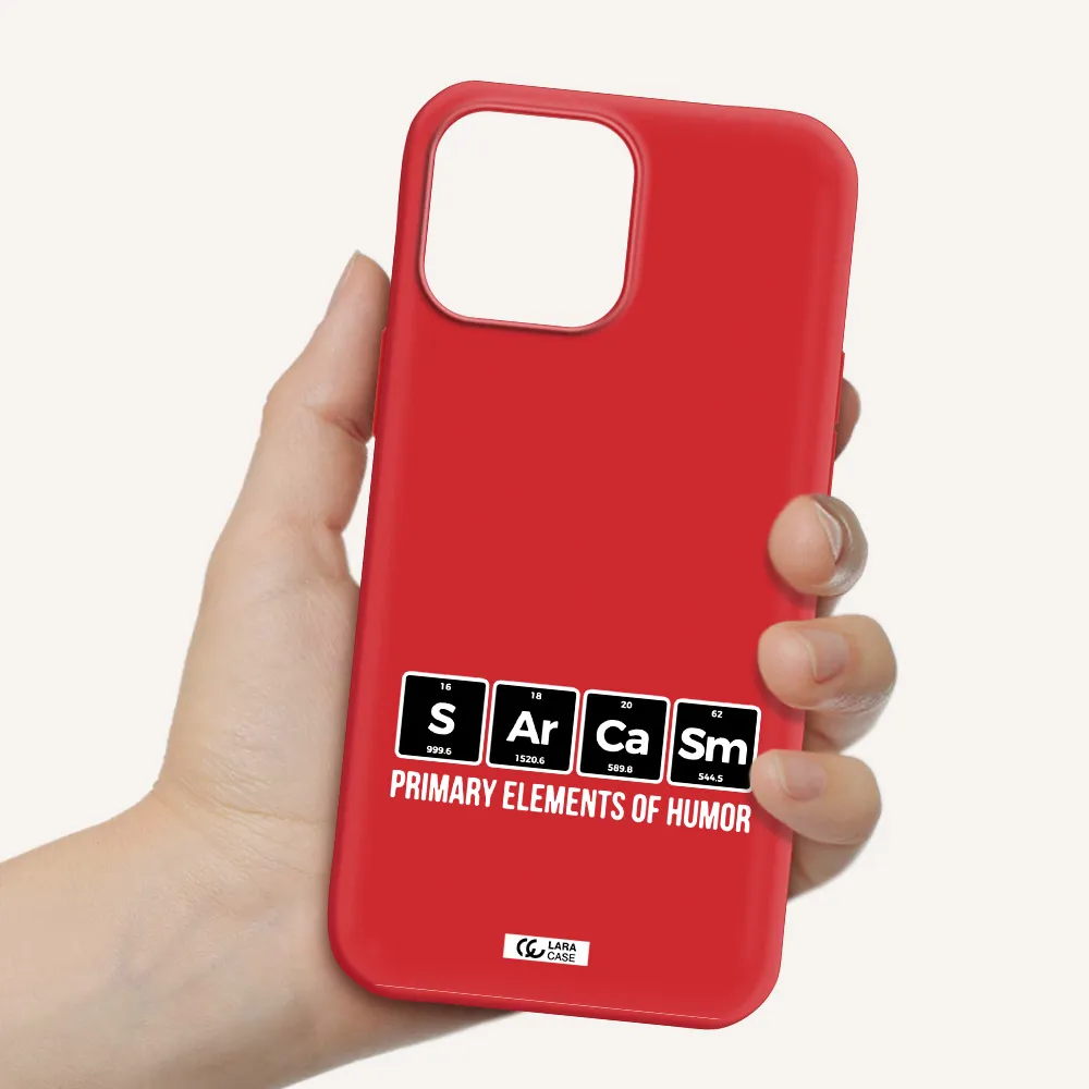 a group of black square letters with white text Apple iPhone 13 Pro Silicone Imperial Red Case