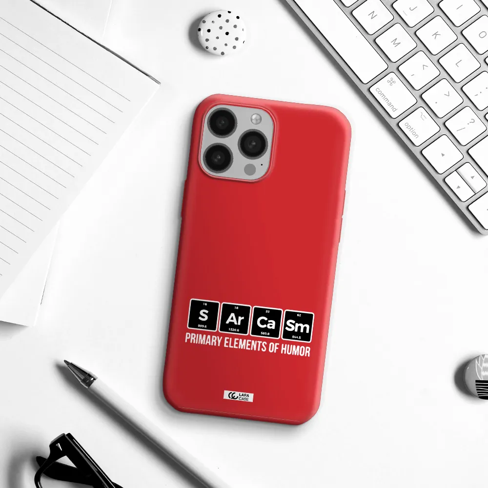 a group of black square letters with white text Apple iPhone 13 Pro Silicone Imperial Red Case