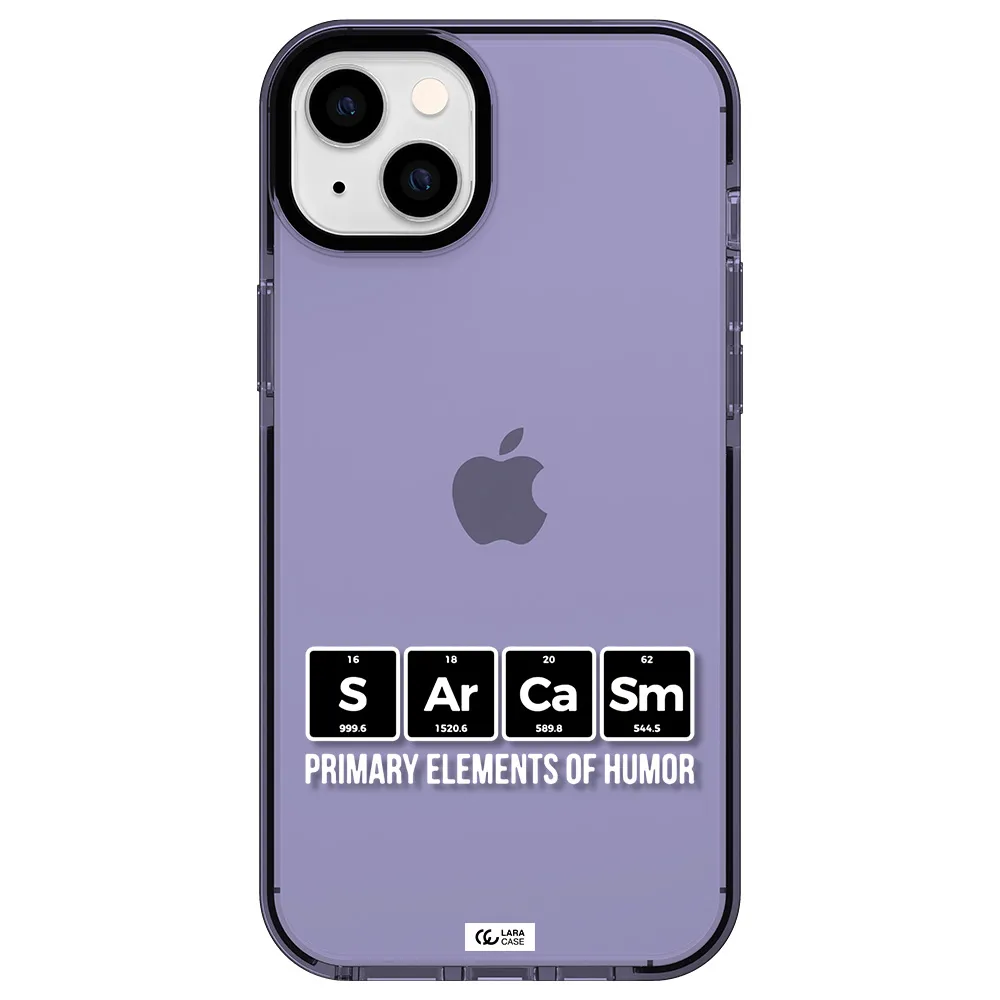 a group of black square letters with white text Apple iPhone 14 plus impact Lilac Case