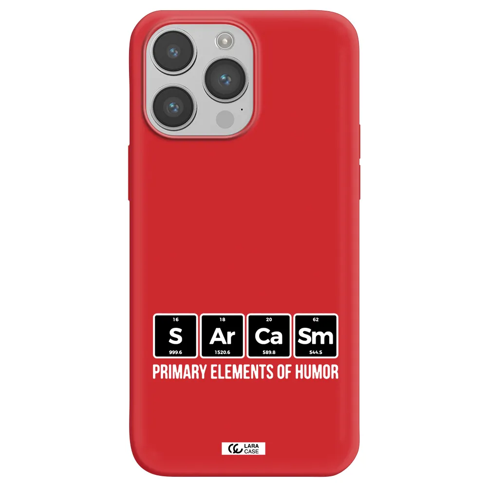 a group of black square letters with white text Apple iPhone 14 pro Silicone Imperial Red Case