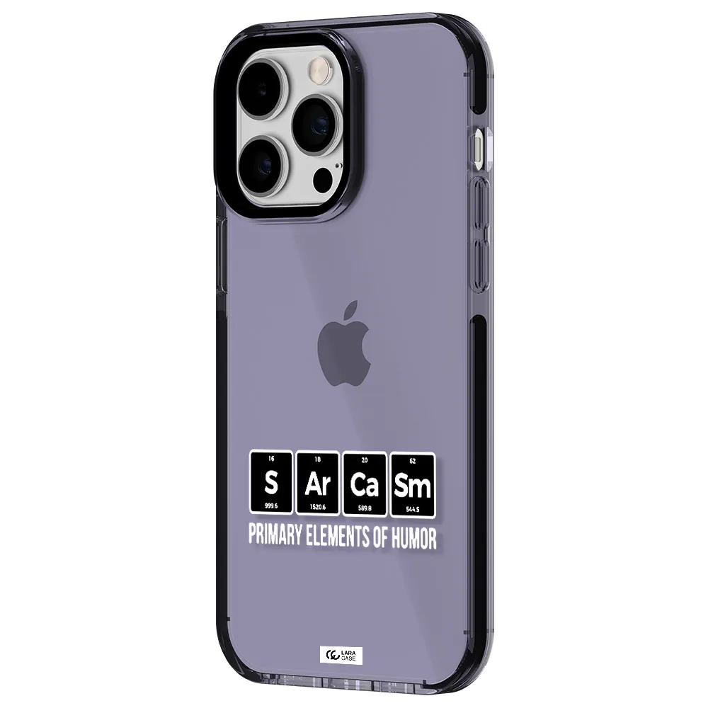 a group of black square letters with white text Apple iPhone 15 Pro Max impact Lilac Case