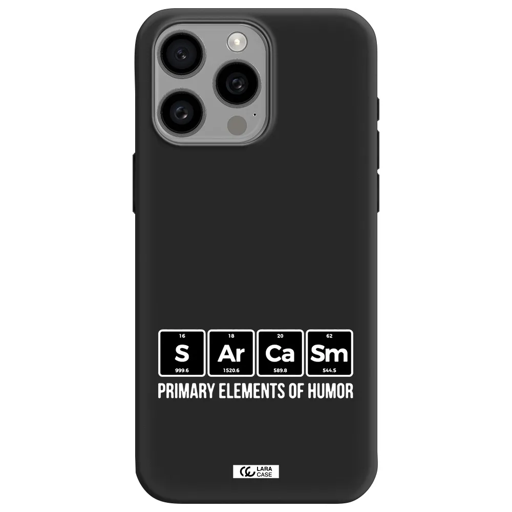 a group of black square letters with white text Apple Iphone 15 Pro max Silicone black Case