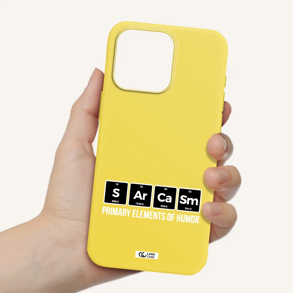 a group of black square letters with white text Apple Iphone 15 Pro max Silicone canary yellow Case