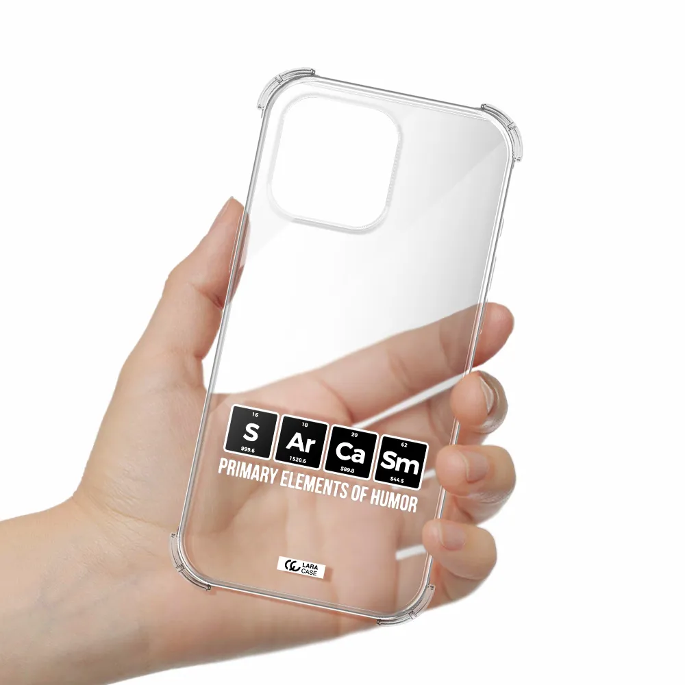 A Group Of Black Square Letters With White Text Apple Iphone 16 Pro Max Clear Pc Case