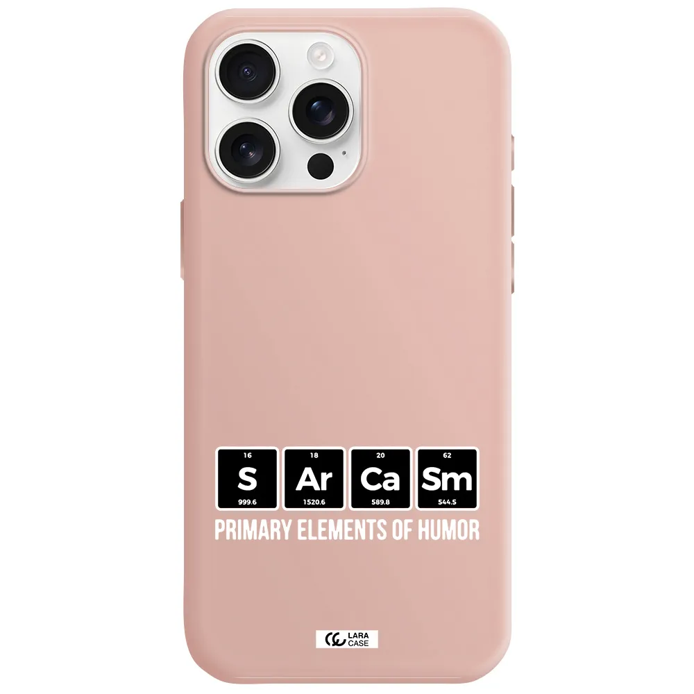 A Group Of Black Square Letters With White Text Apple Iphone 16 Pro Max Silicone Pastel Pink Case