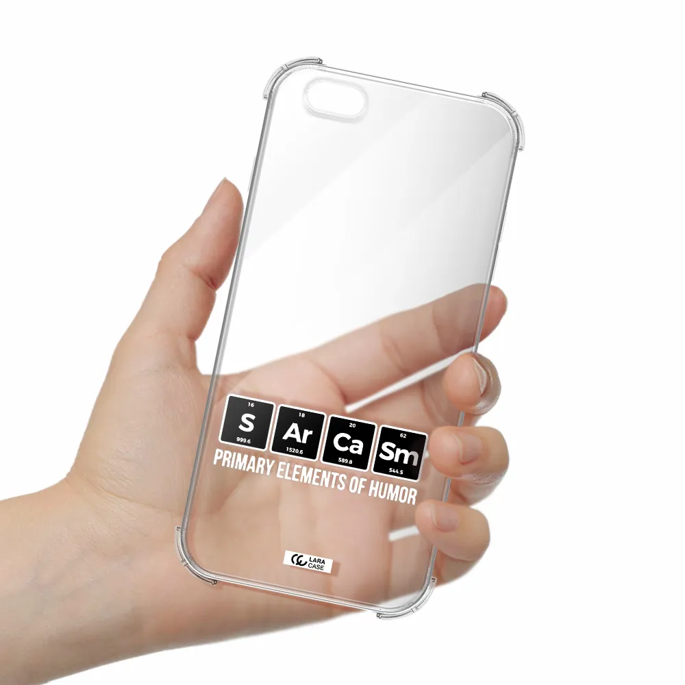 a group of black square letters with white text Apple iPhone 6 plus Clear PC Case