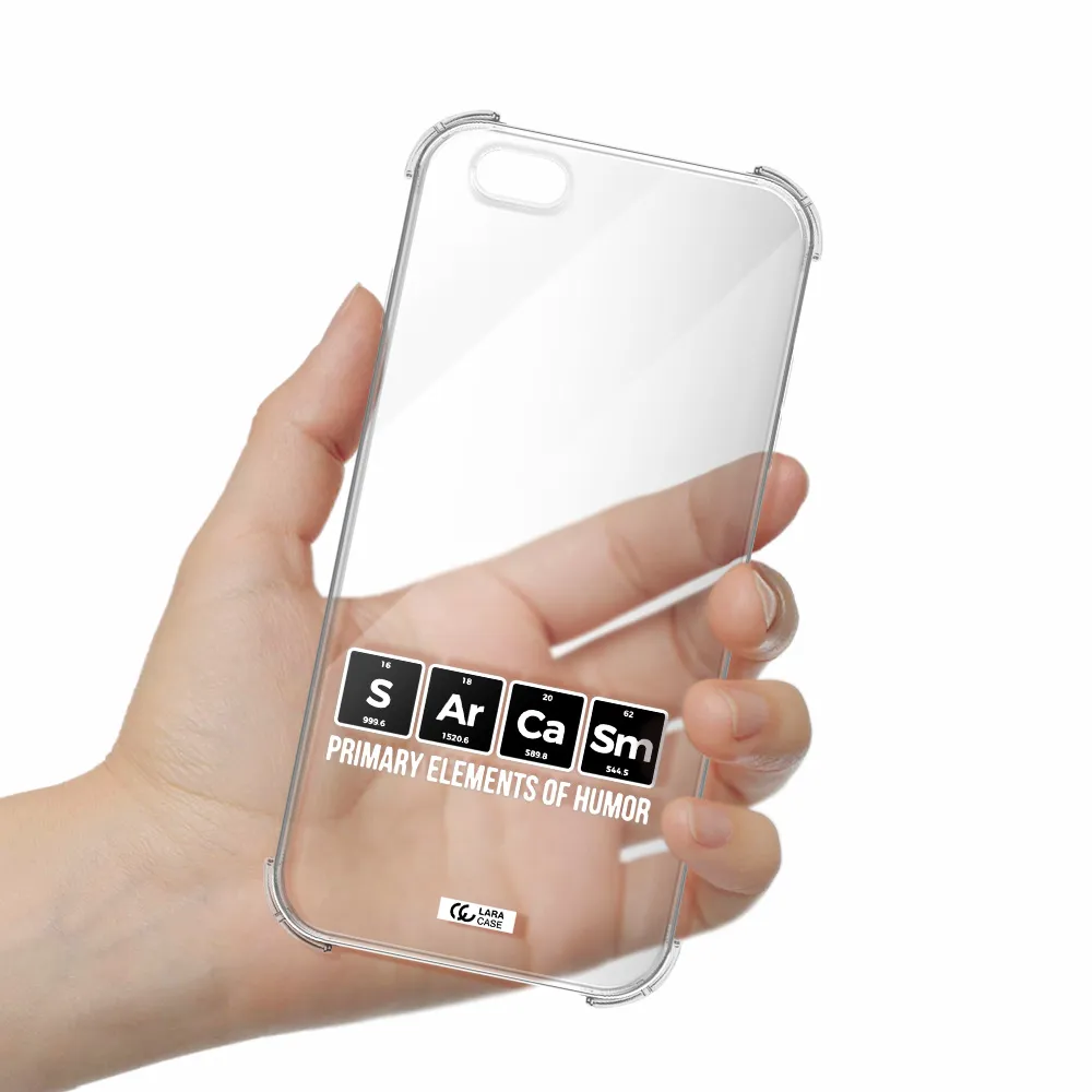 a group of black square letters with white text Apple iPhone 6 s plus Clear PC Case