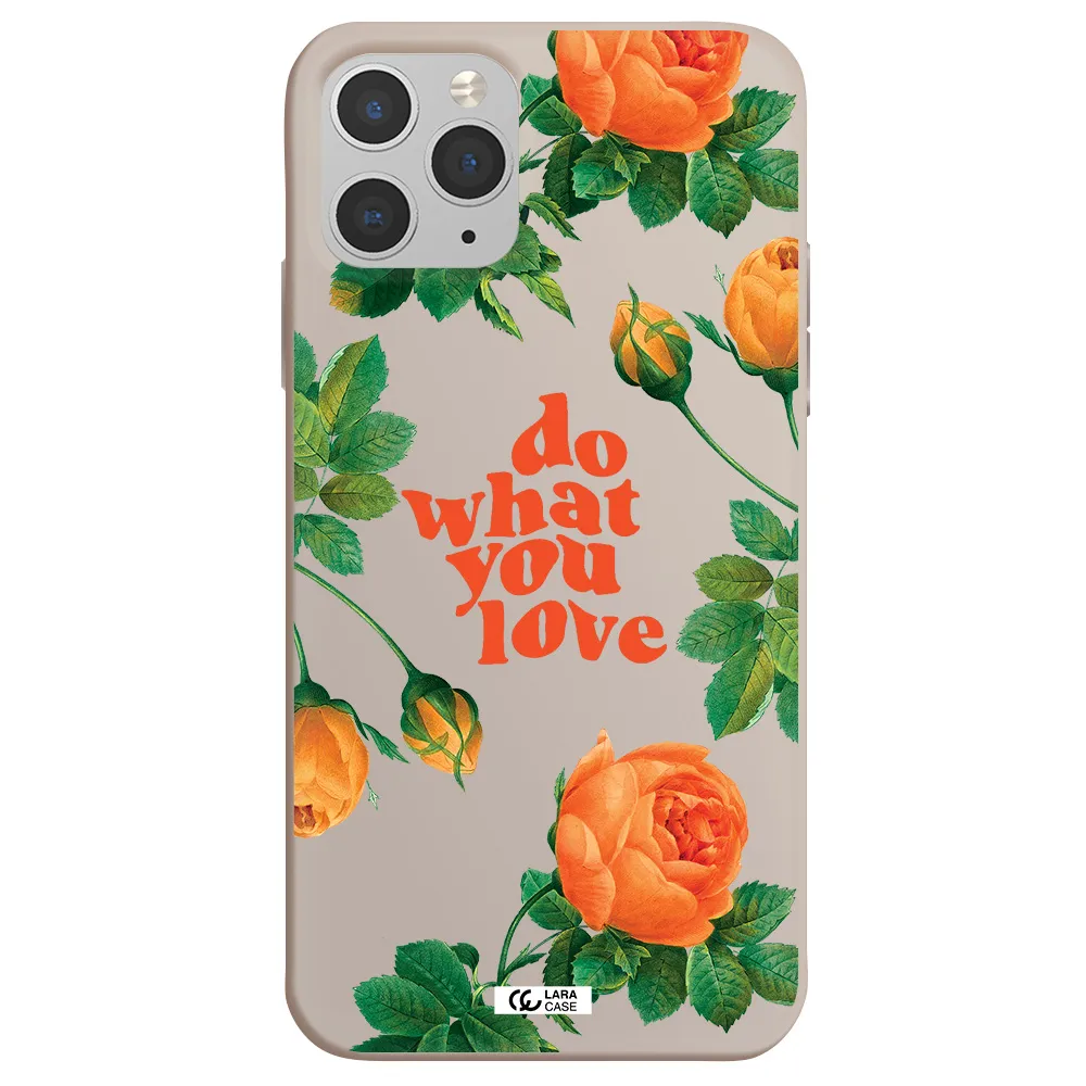 a close up of flowers Apple iPhone 11 pro max Silicone Stone Case