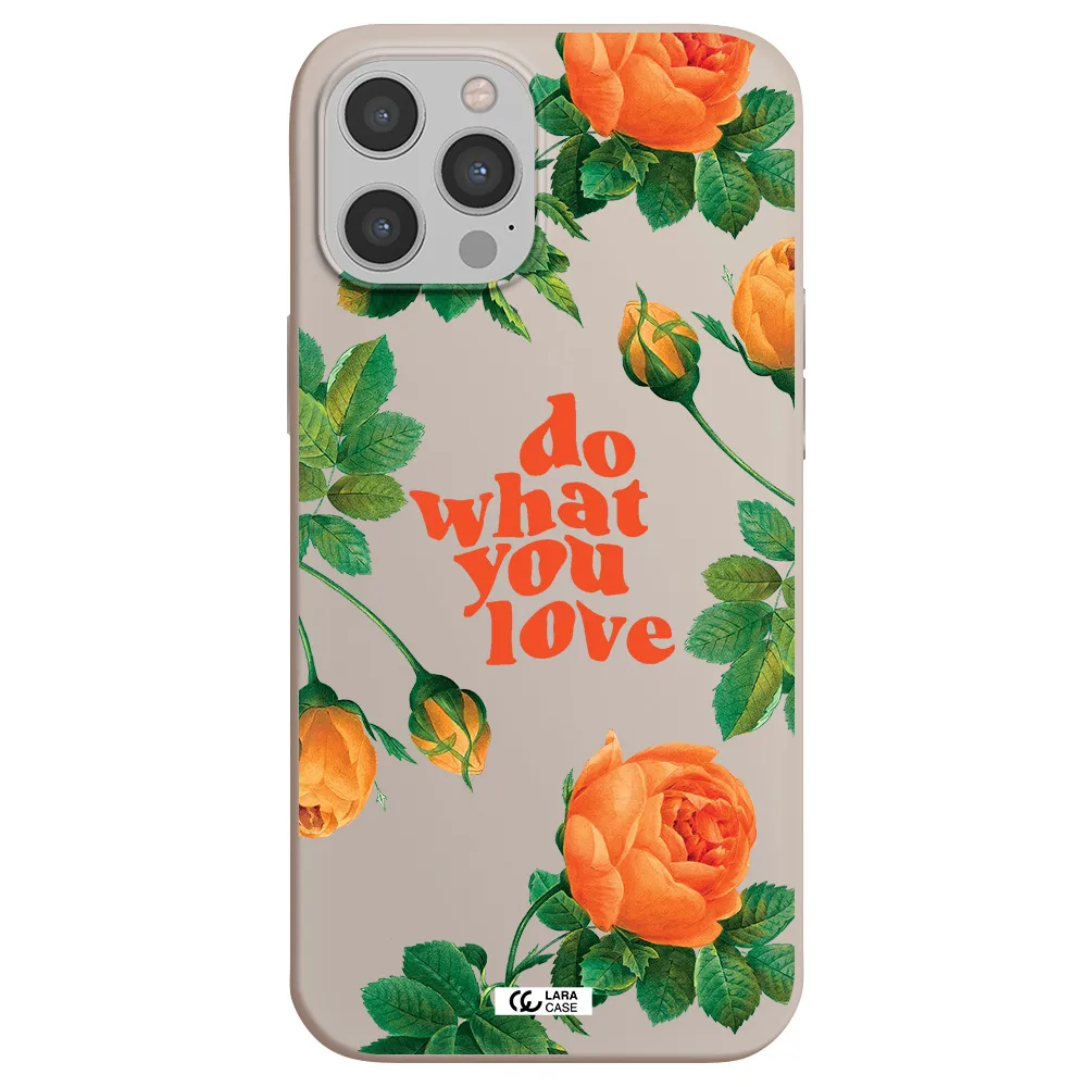 a close up of flowers Apple iPhone 12 pro max Silicone Stone Case