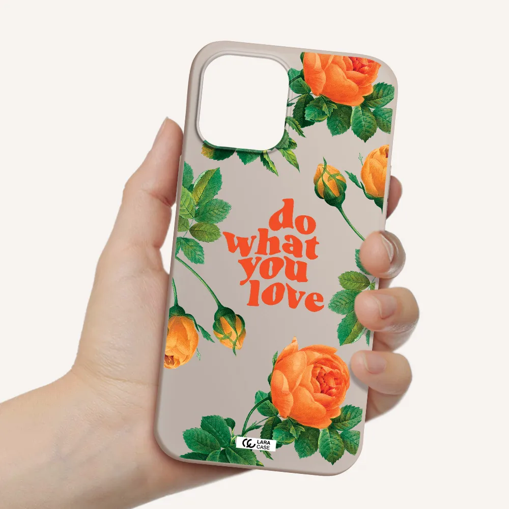 a close up of flowers Apple iPhone 12 pro max Silicone Stone Case