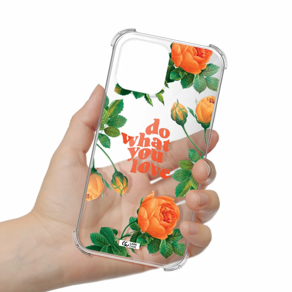 a close up of flowers Apple iPhone 13 Pro Max Clear PC Case