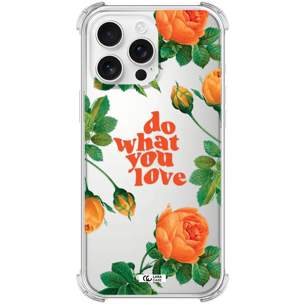 A Close Up Of Flowers Apple Iphone 16 Pro Max Clear Pc Case