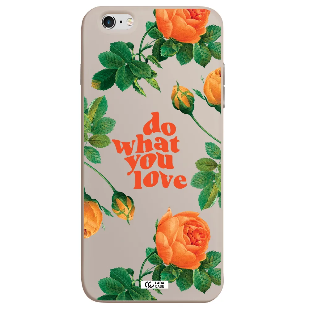 a close up of flowers Apple iPhone 6 plus Silicone Stone Case