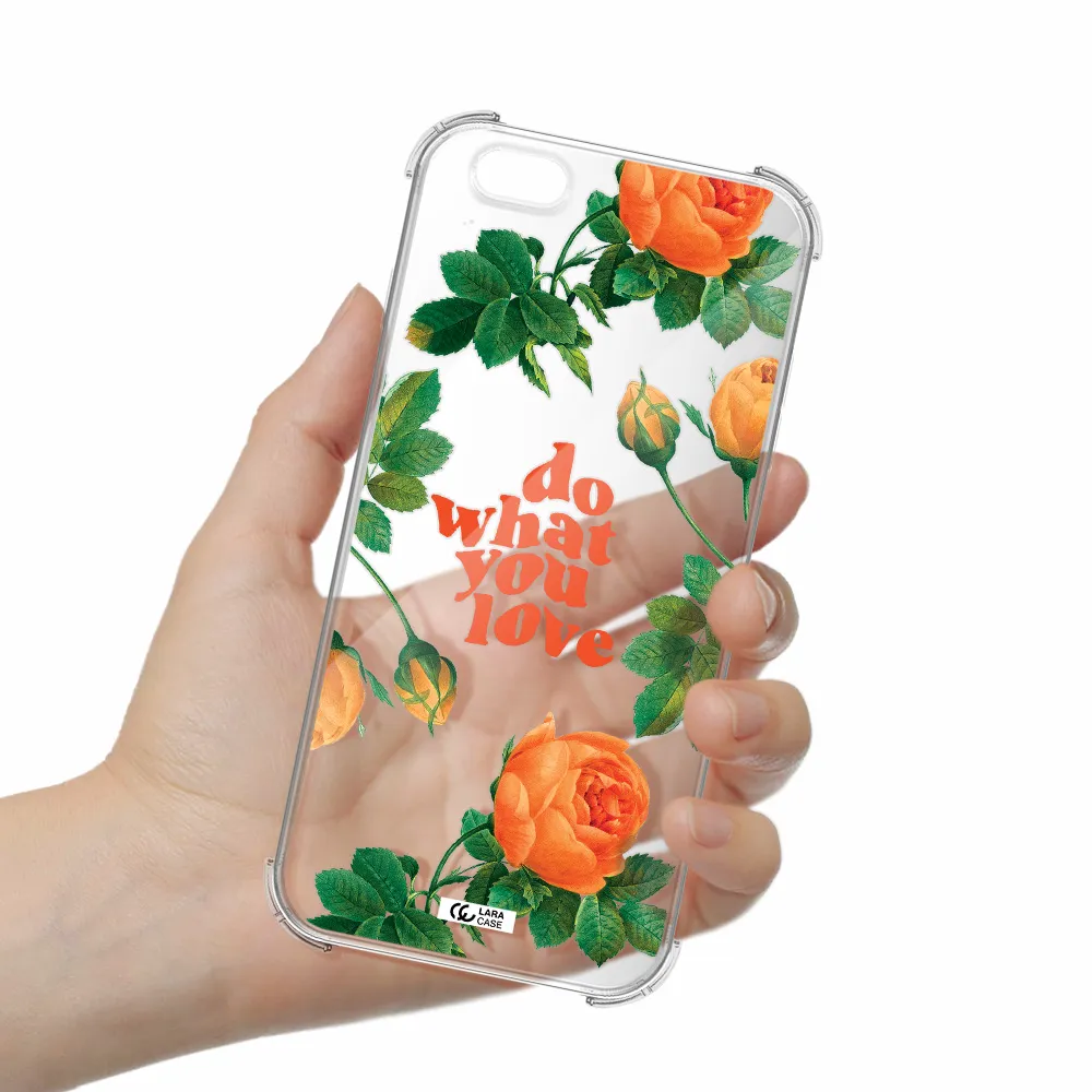 a close up of flowers Apple iPhone 6 s plus Clear PC Case