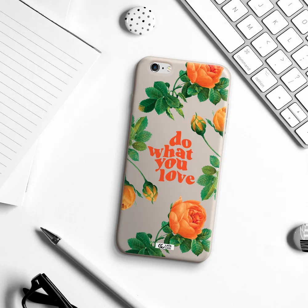 a close up of flowers Apple iPhone 6 s plus Silicone Stone Case