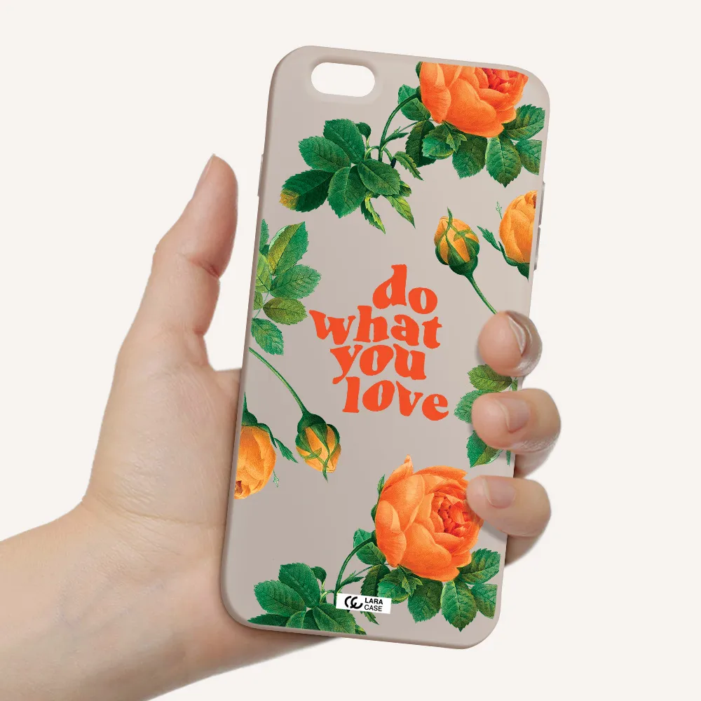 a close up of flowers Apple iPhone 6S Silicone Stone Case