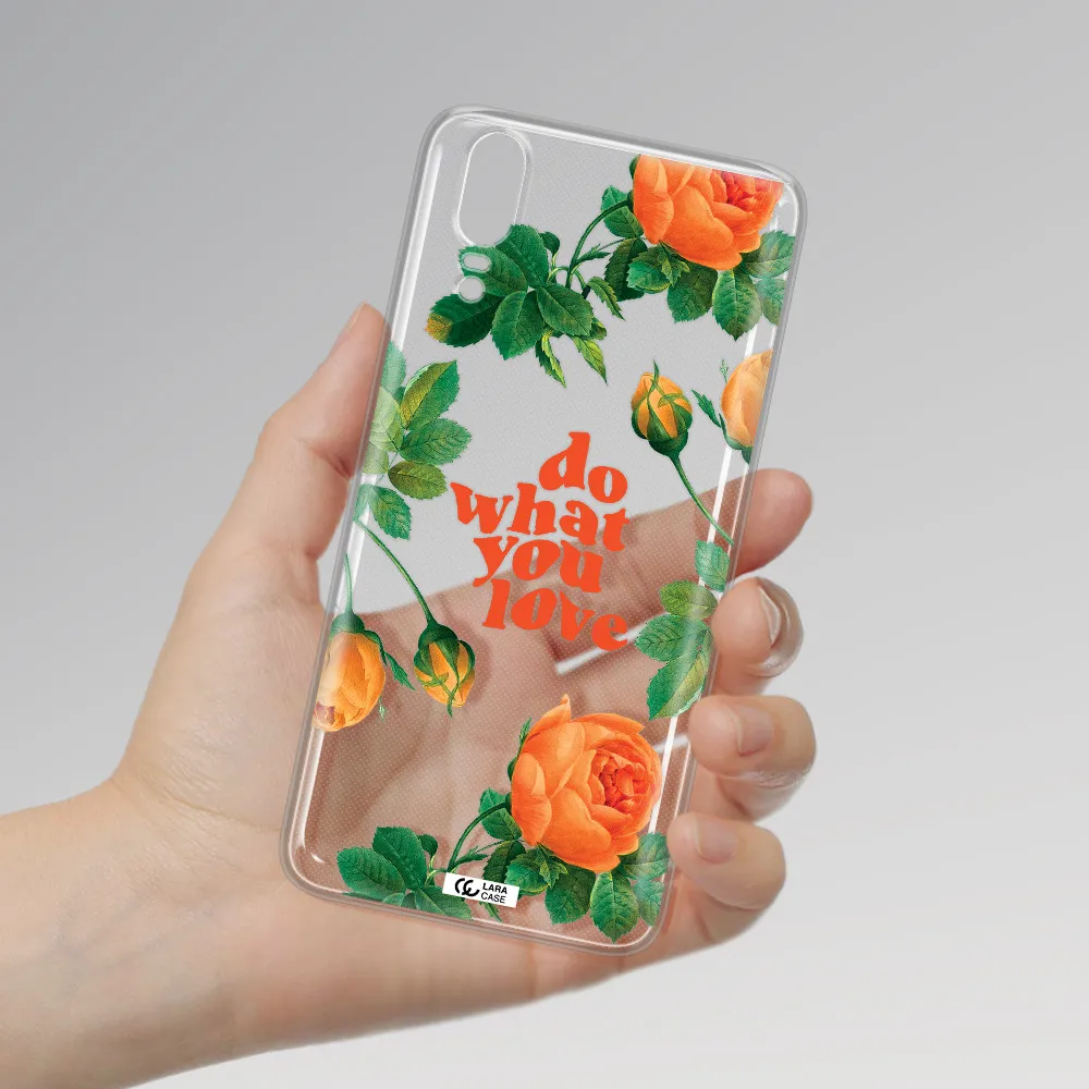 a close up of flowers Huawei P20 Clear TPU Case