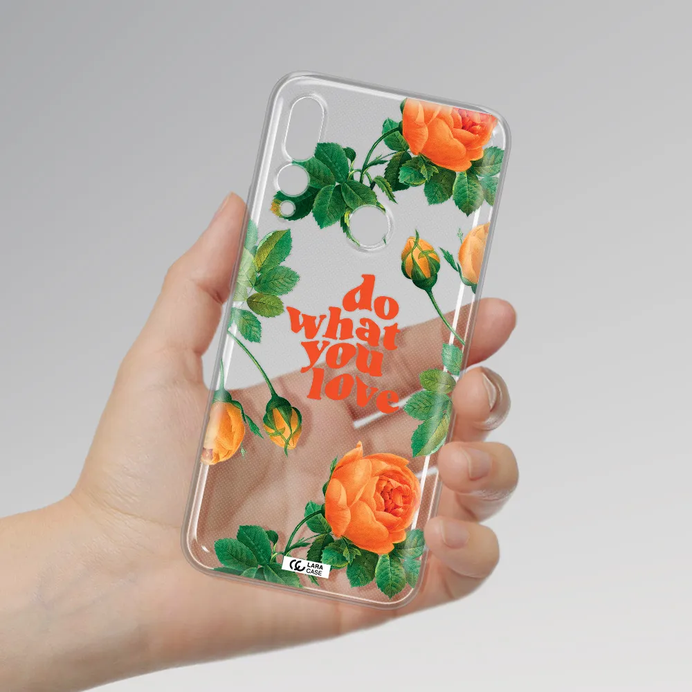 a close up of flowers Huawei Y9 Prime 2019 Clear TPU Case