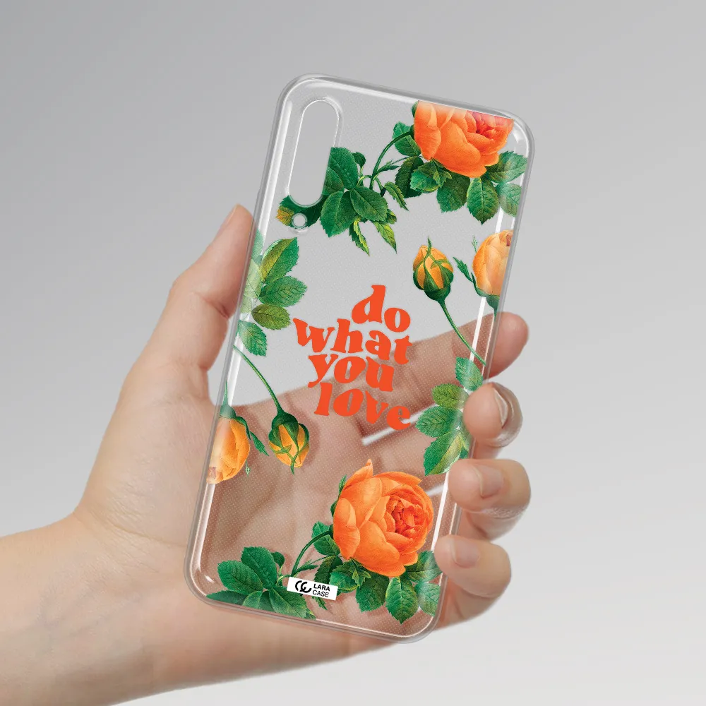 A Close Up Of Flowers Huawei Y9S Clear Tpu Case