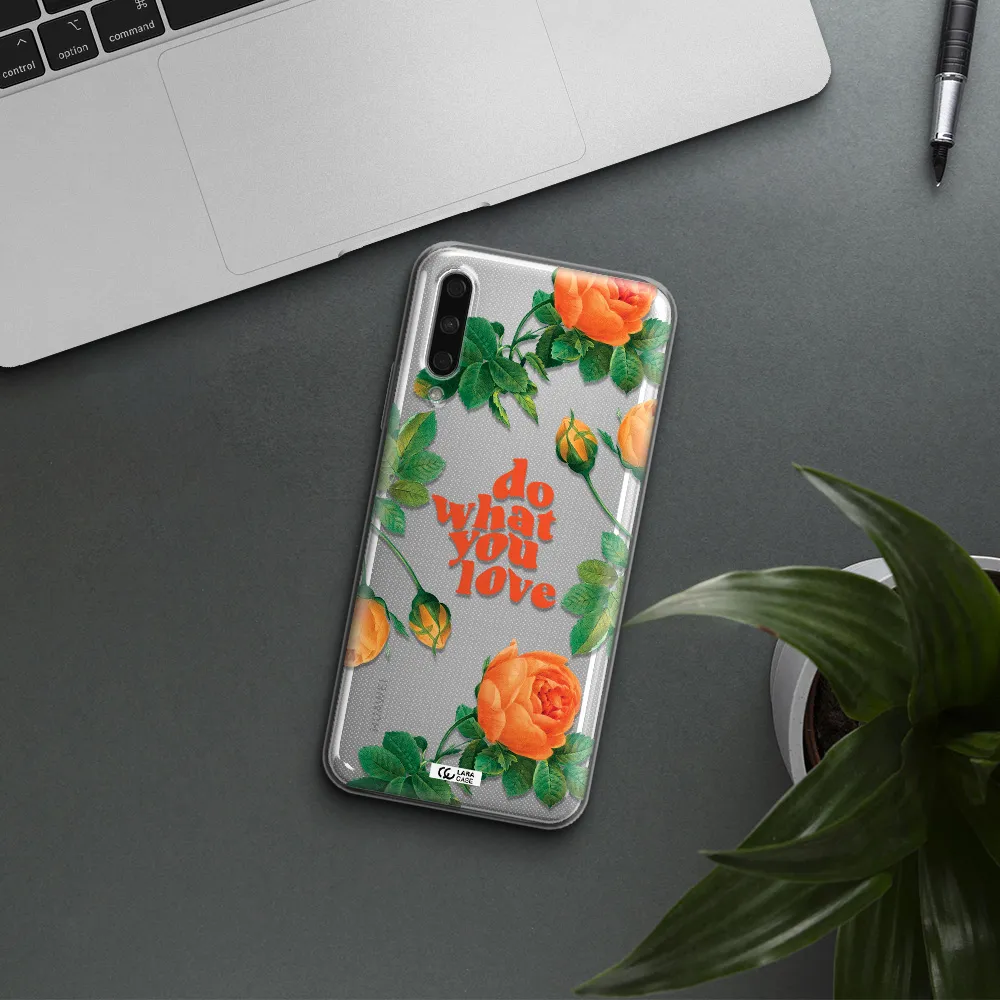 A Close Up Of Flowers Huawei Y9S Clear Tpu Case