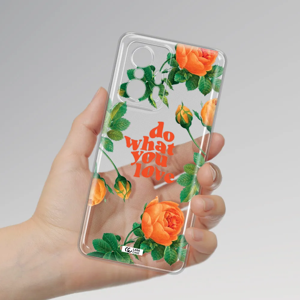 A Close Up Of Flowers Xiaomi 11T Pro Clear Tpu Case