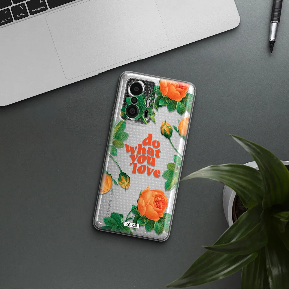 A Close Up Of Flowers Xiaomi 11T Pro Clear Tpu Case