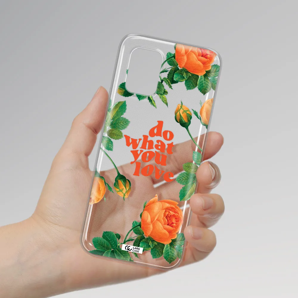 a close up of flowers Xiaomi Mi 10 Lite Clear TPU Case