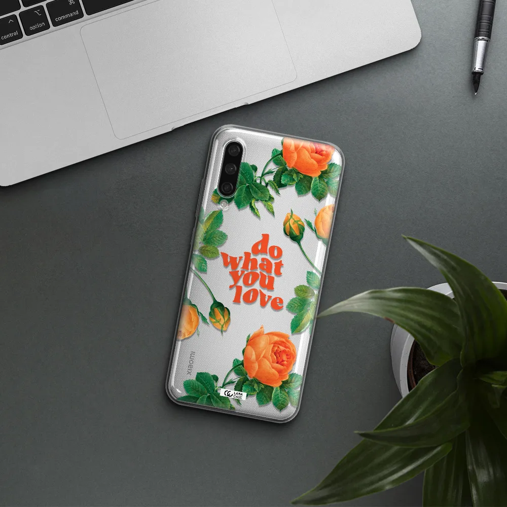A Close Up Of Flowers Xiaomi Mi A3 Clear Tpu Case