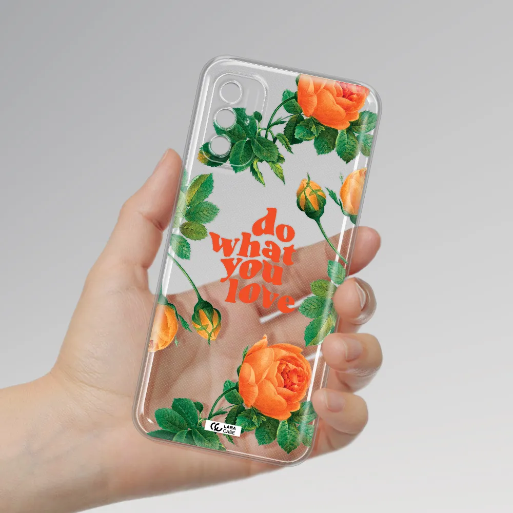 A Close Up Of Flowers Xiaomi Poco M3 Pro Clear Tpu Case