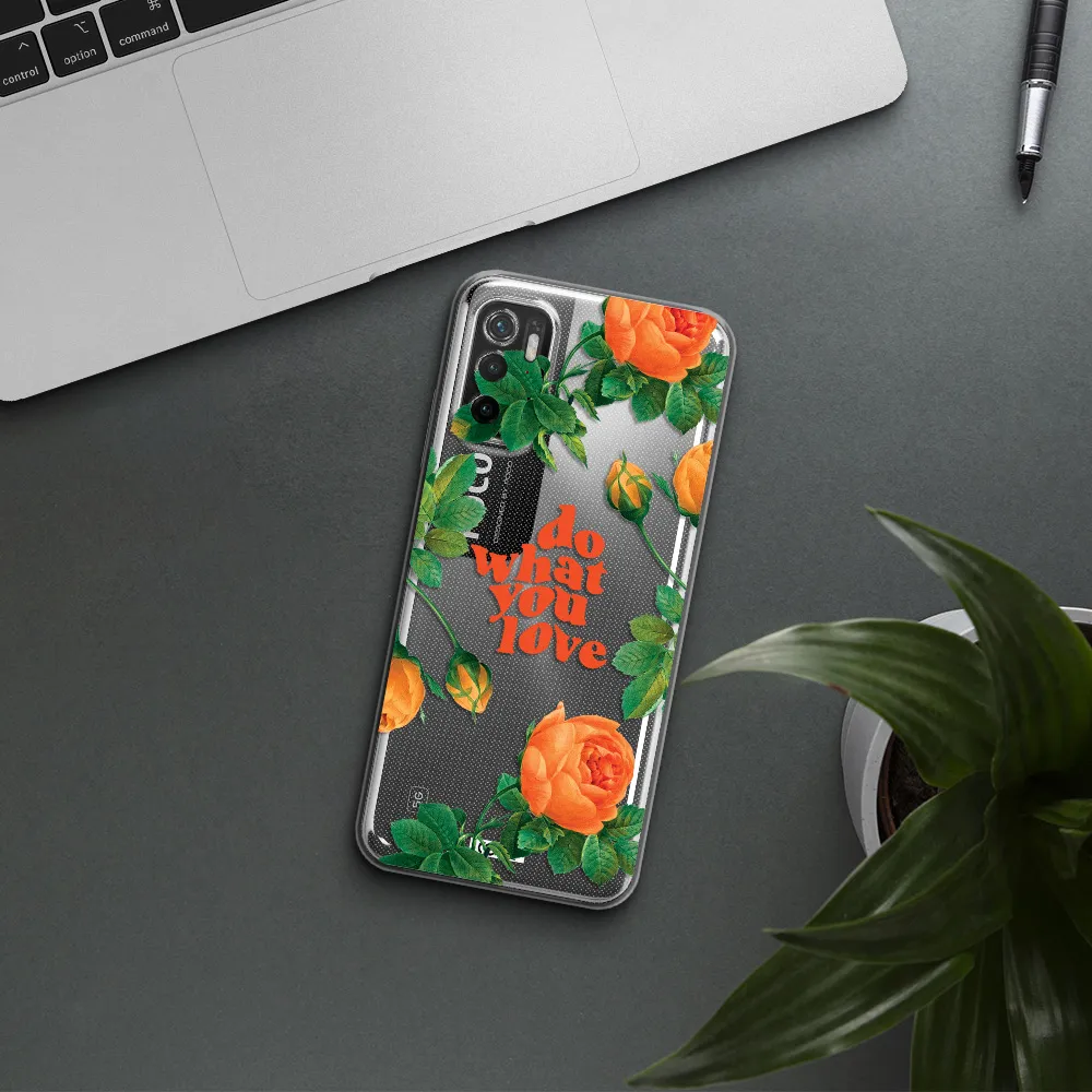 A Close Up Of Flowers Xiaomi Poco M3 Pro Clear Tpu Case