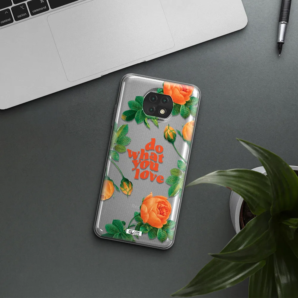 A Close Up Of Flowers Xiaomi Redmi Note 9T Clear Tpu Case