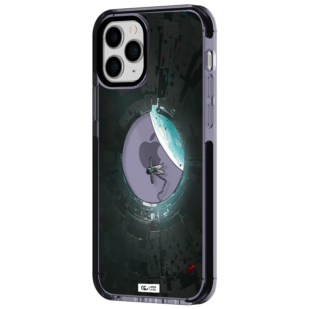 a astronaut in a space station Apple iPhone 11 pro impact Lilac Case