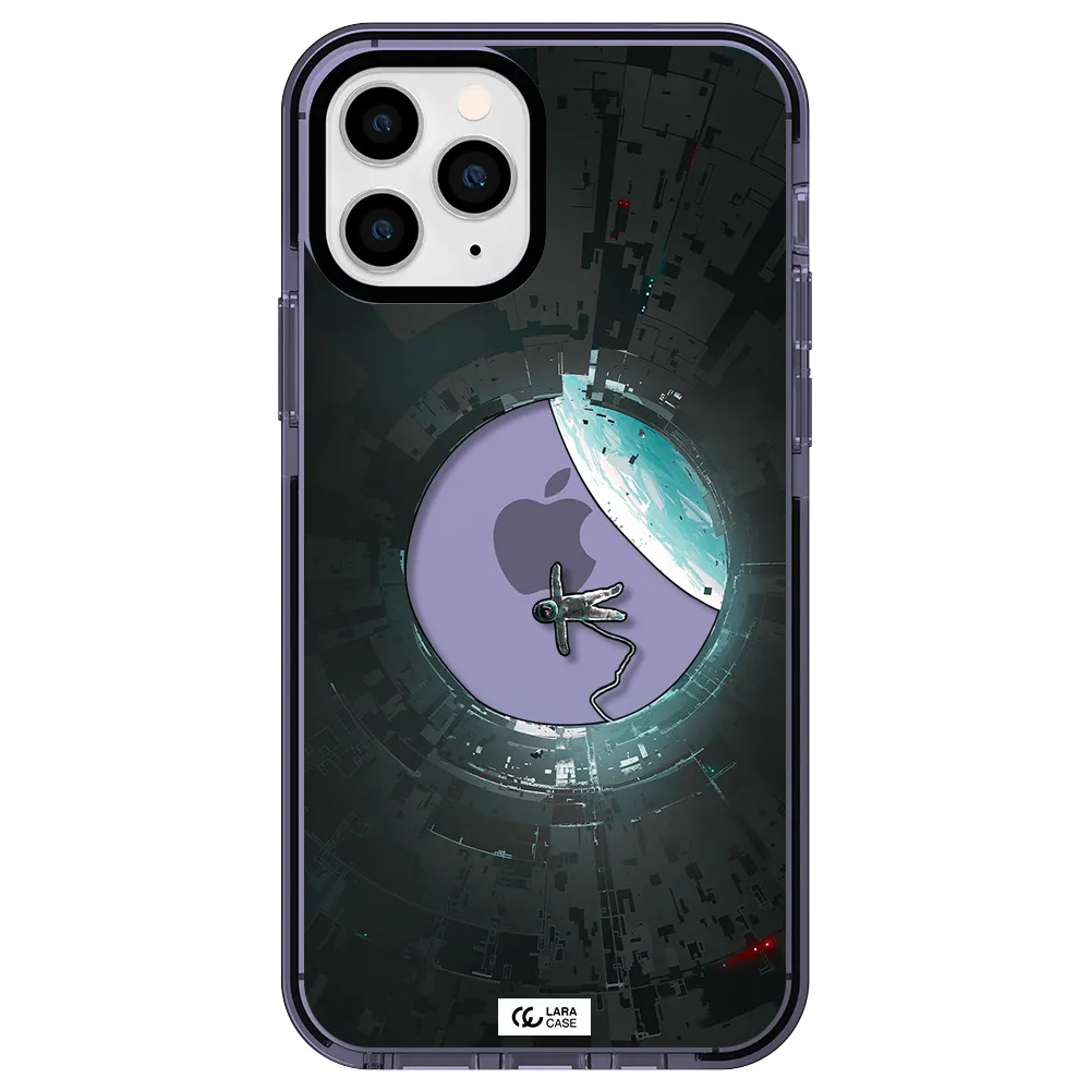 a astronaut in a space station Apple iPhone 11 pro max impact Lilac Case