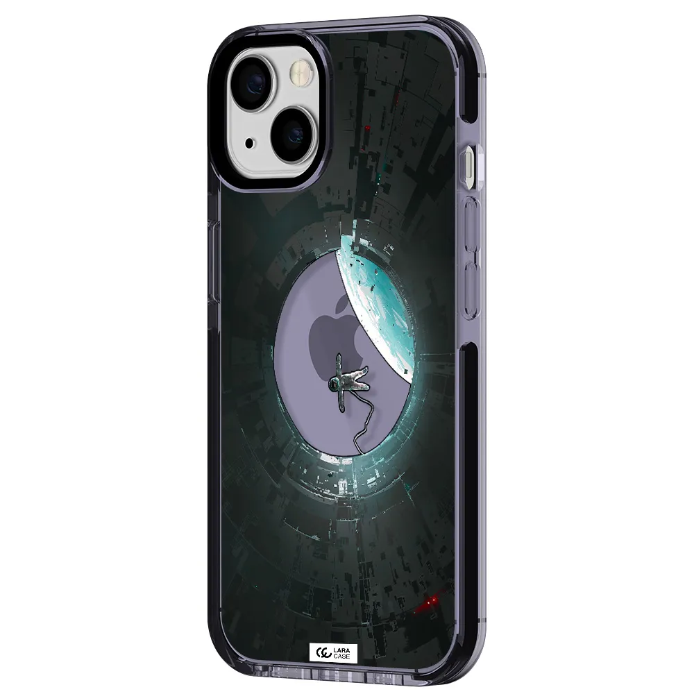 a astronaut in a space station Apple iPhone 13 impact Lilac Case
