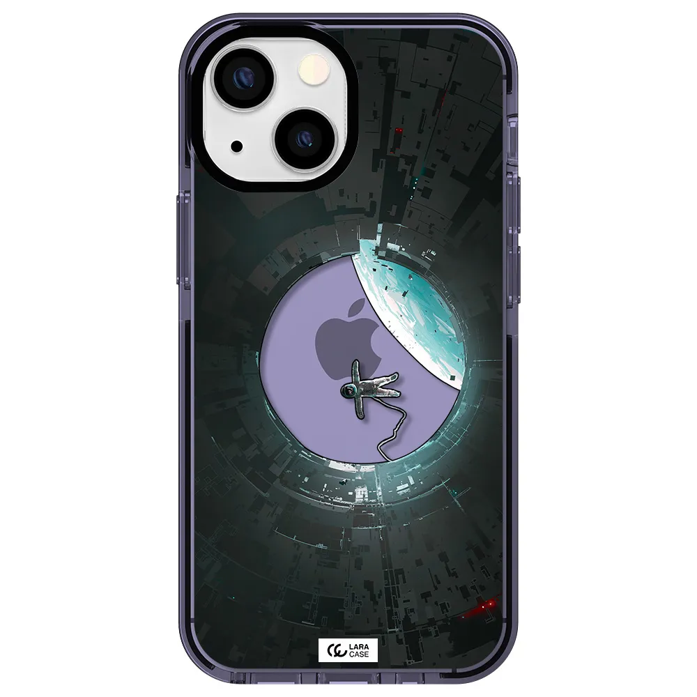 a astronaut in a space station Apple iPhone 13 mini impact Lilac Case