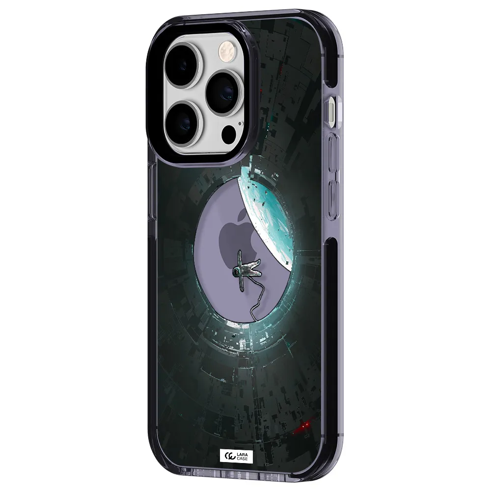 a astronaut in a space station Apple iPhone 14 pro impact Lilac Case