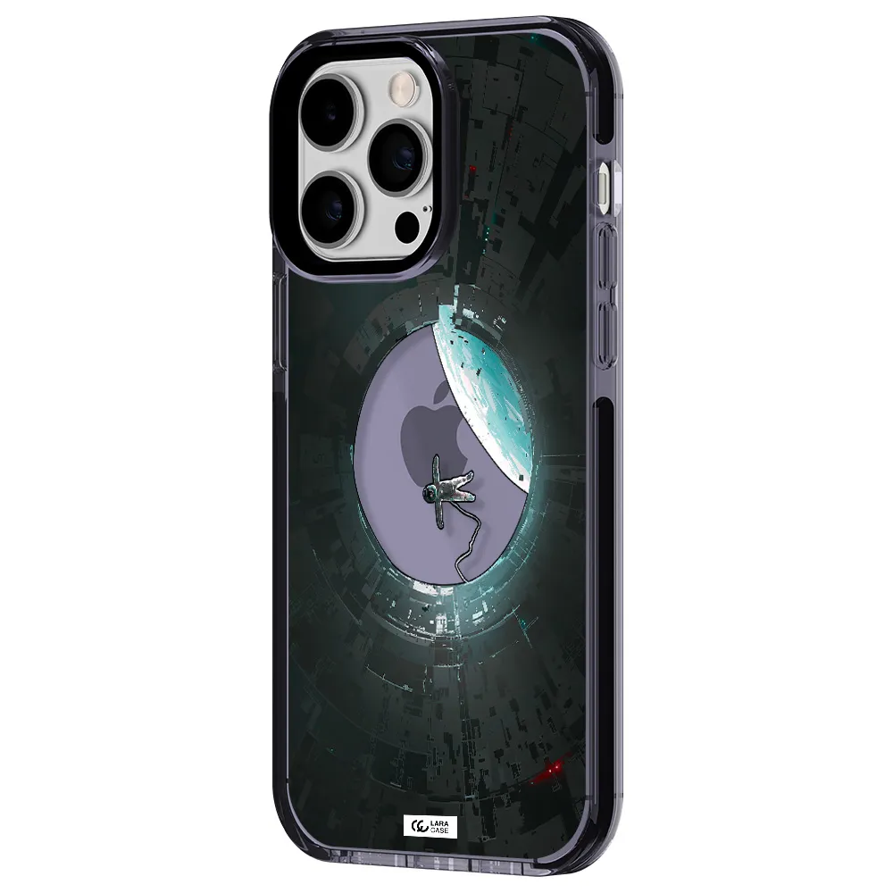 a astronaut in a space station Apple iPhone 15 Pro impact Lilac Case