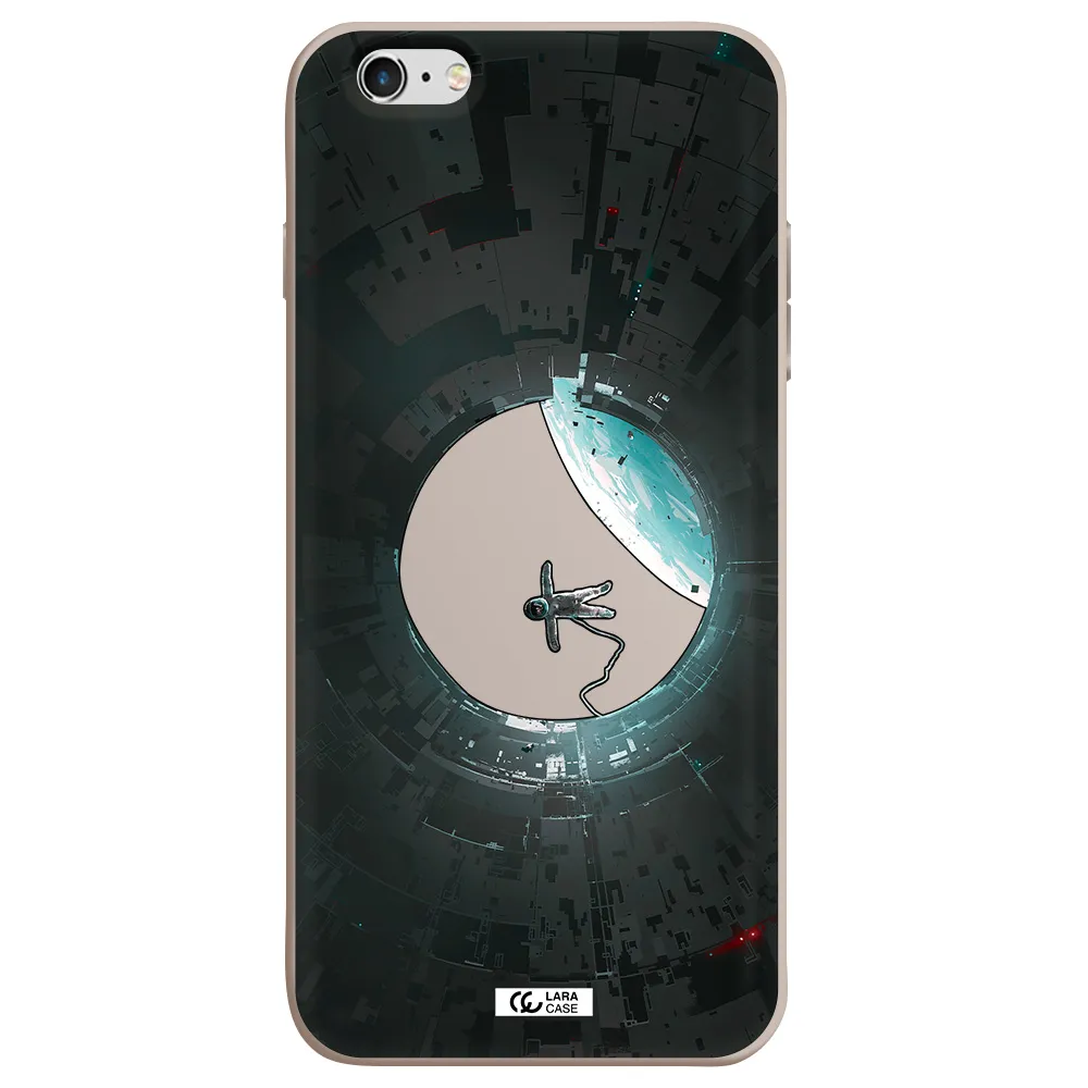 a astronaut in a space station Apple iPhone 6 plus Silicone Stone Case