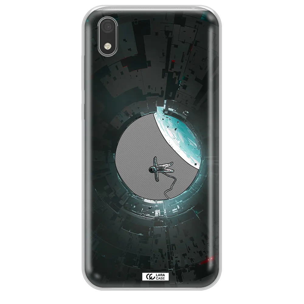 a astronaut in a space station Huawei Honor 8S Clear TPU Case
