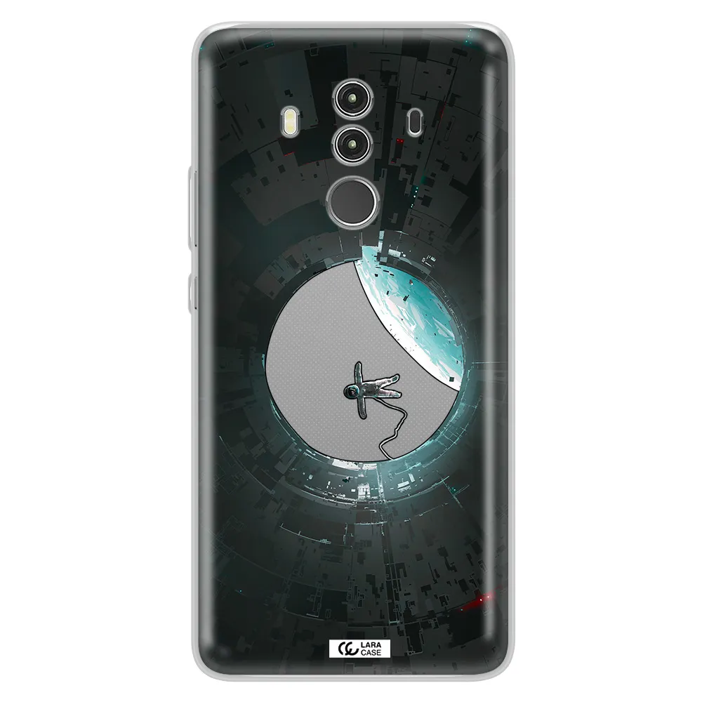 a astronaut in a space station Huawei Mate 10 Clear TPU Case